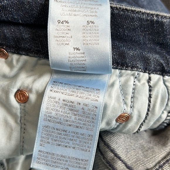 MOTHER High Waisted Looker Jean Here Kitty Kitty Glitter Race Sz 27 - Picture 14 of 15